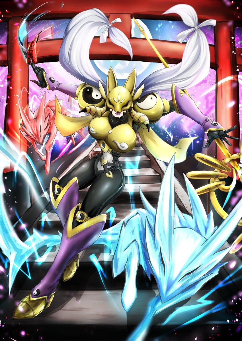 Sakuyamon (Digimon) Rule 34 Image