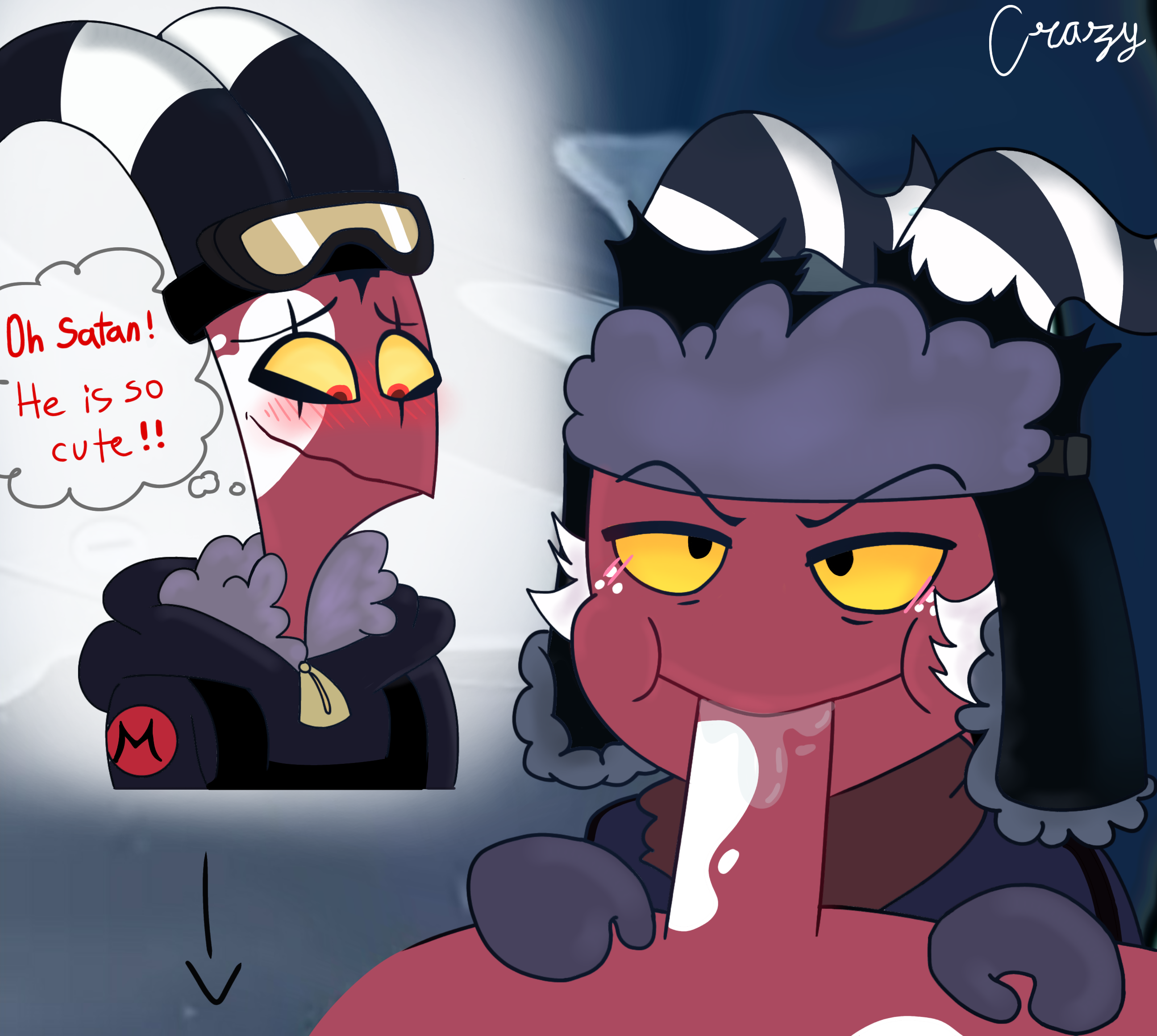Blitzo (Helluva Boss) Rule 34 Image