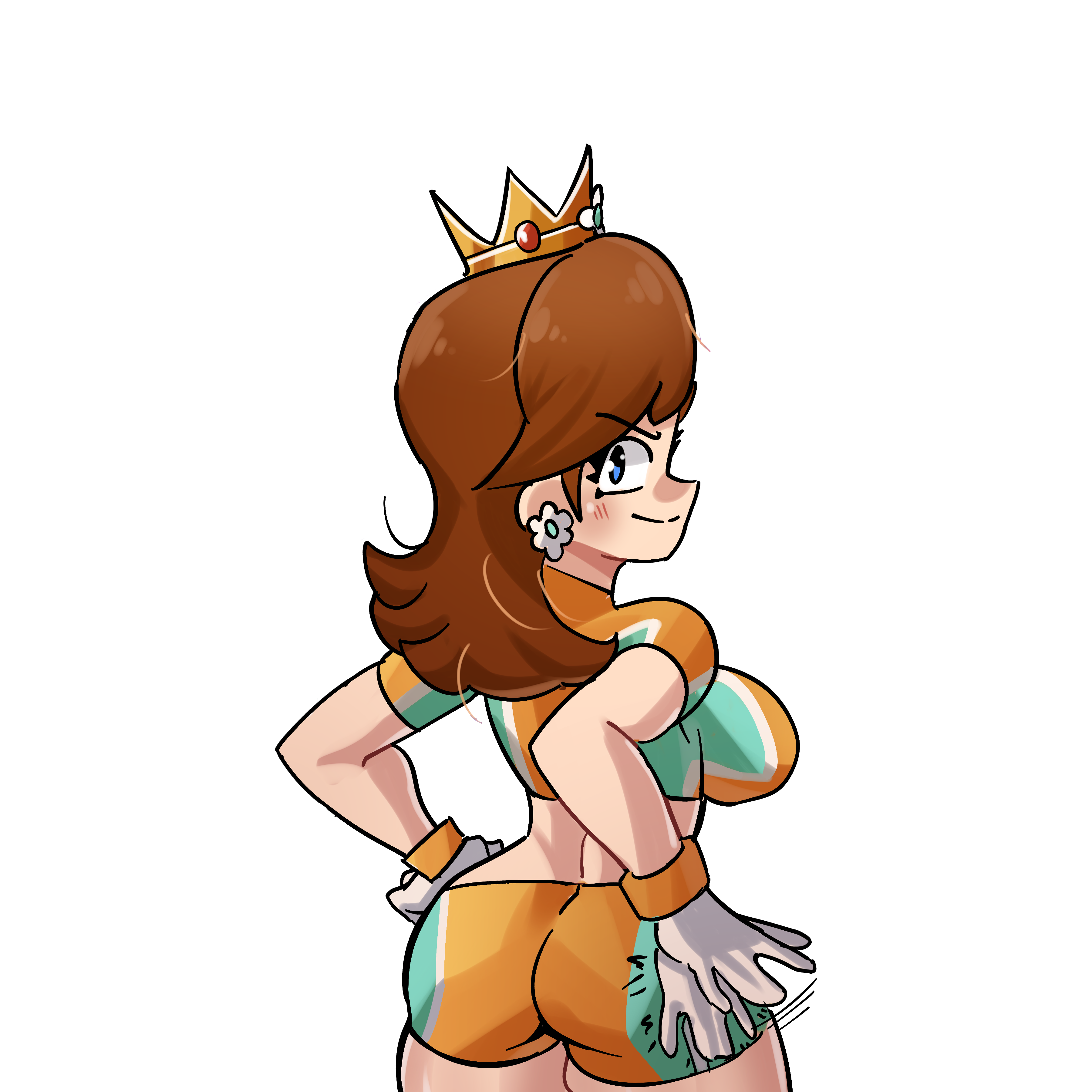 Princess Daisy (Mario (Series)) Rule 34 Image