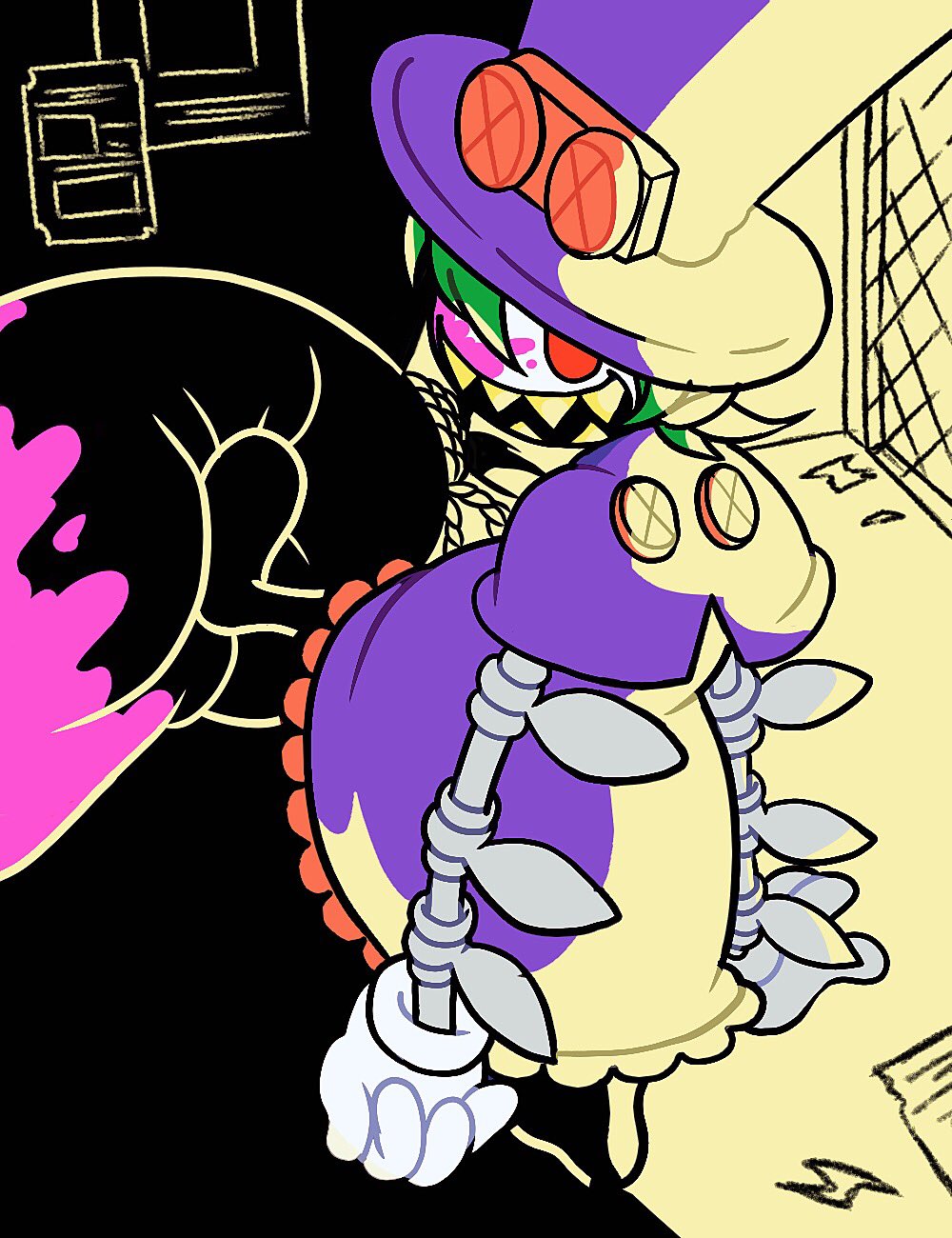 Peacock (Skullgirls) Rule 34 Image