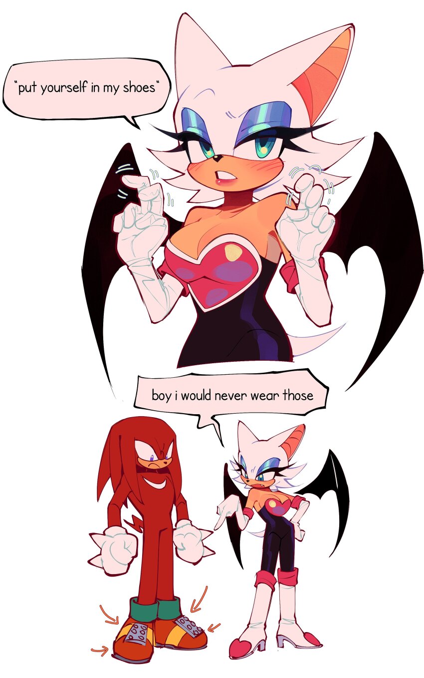 Knuckles The Echidna (Sonic (Series)) Rule 34 Image
