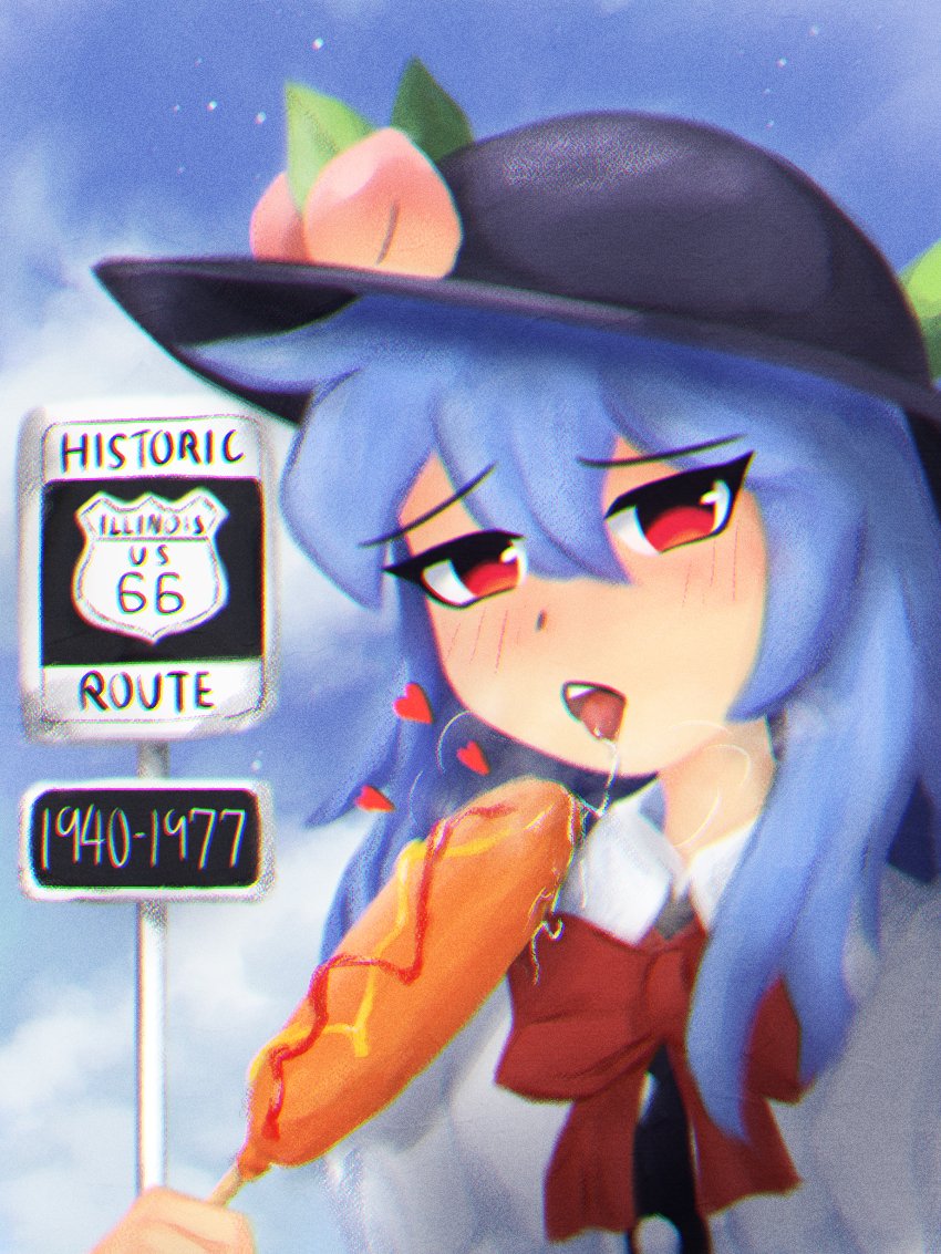 Hinanawi Tenshi (Touhou) Rule 34 Image