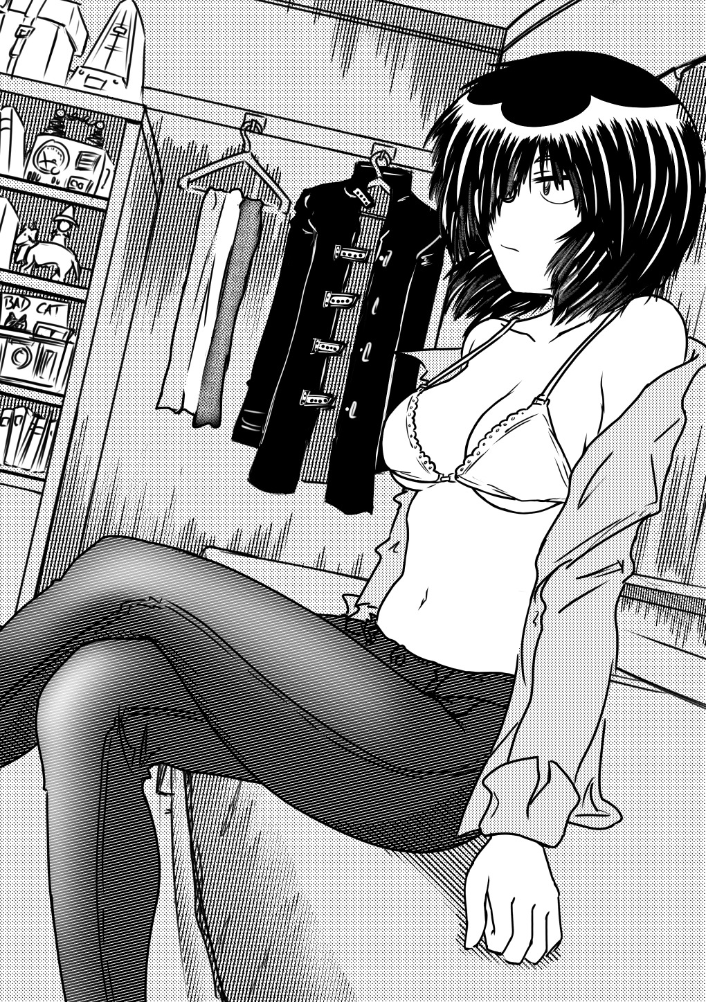 Urabe Mikoto (Bad Cat) Rule 34 Image