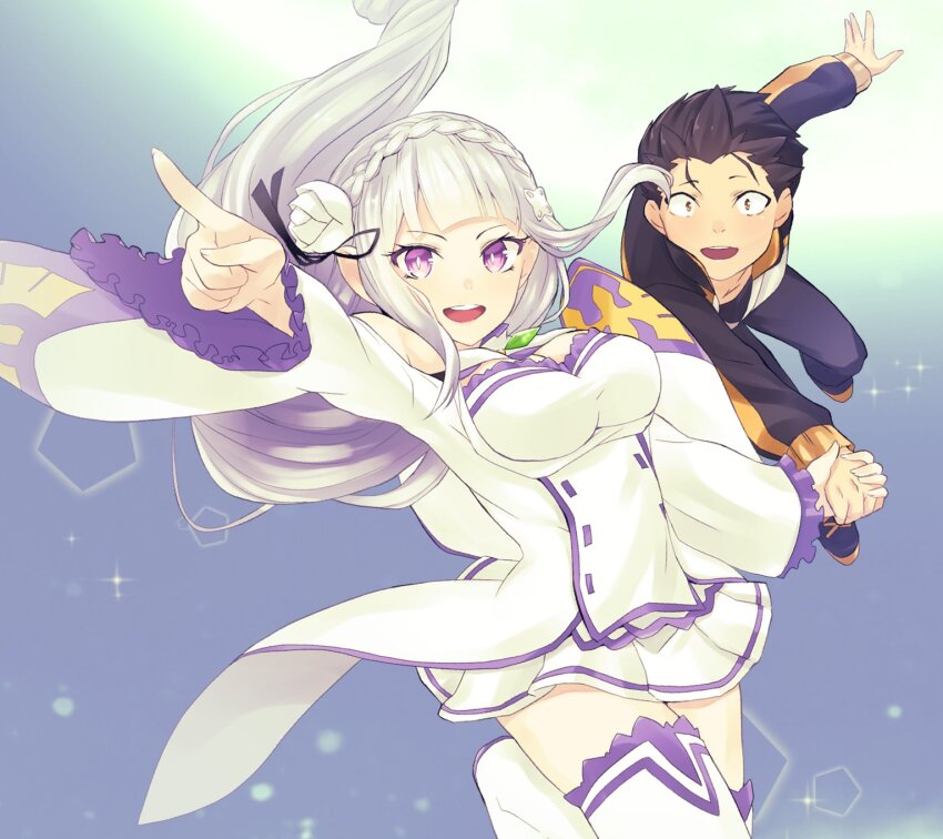 Emilia (Re:Zero) Rule 34 Image