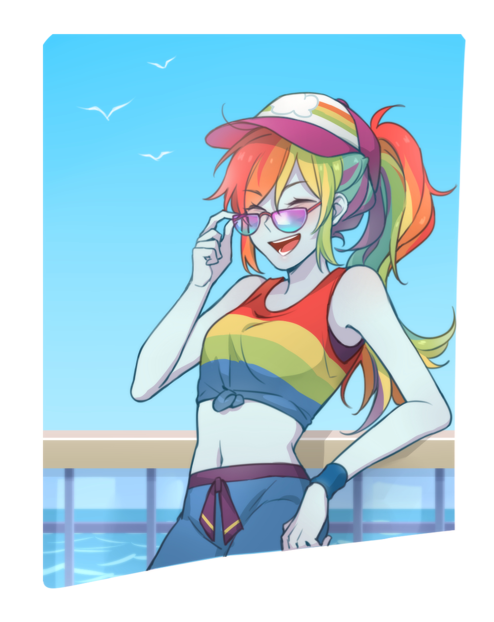 Rainbow Dash (My Little Pony) Rule 34 Image