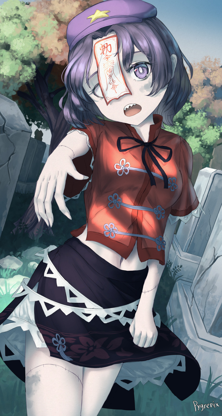 Miyako Yoshika (Touhou) Rule 34 Image