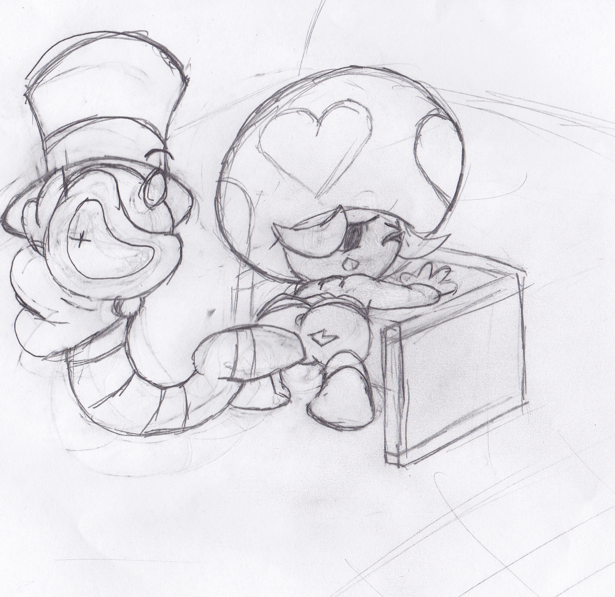 Toad (Mario) Rule 34 Image