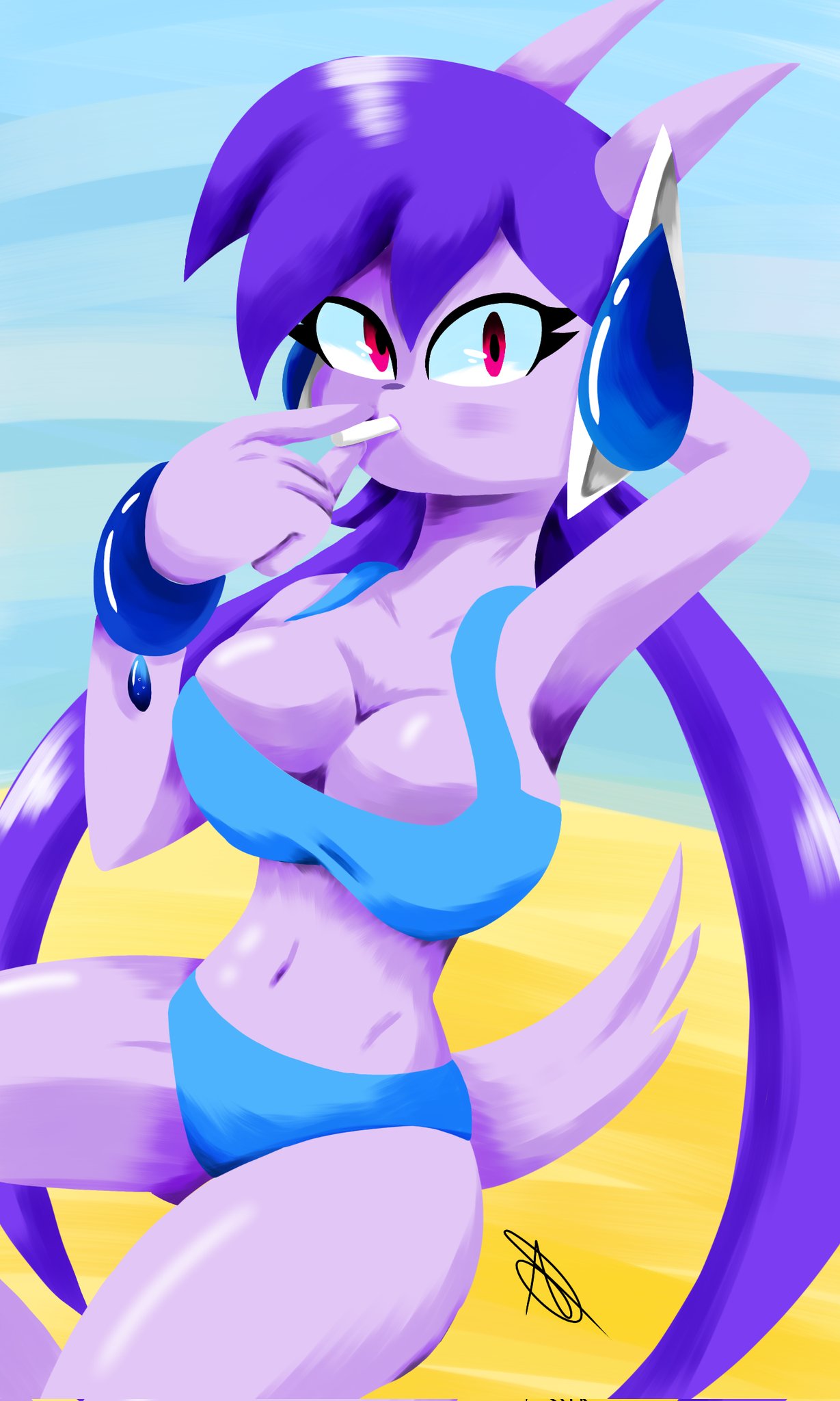 Sash Lilac (Freedom Planet) Rule 34 Image