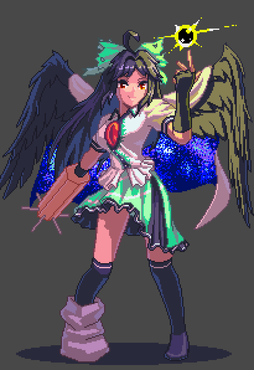 Reiuji Utsuho (Touhou) Rule 34 Image