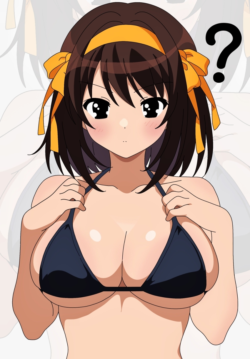 Suzumiya Haruhi (Suzumiya Haruhi No Yuuutsu) Rule 34 Image