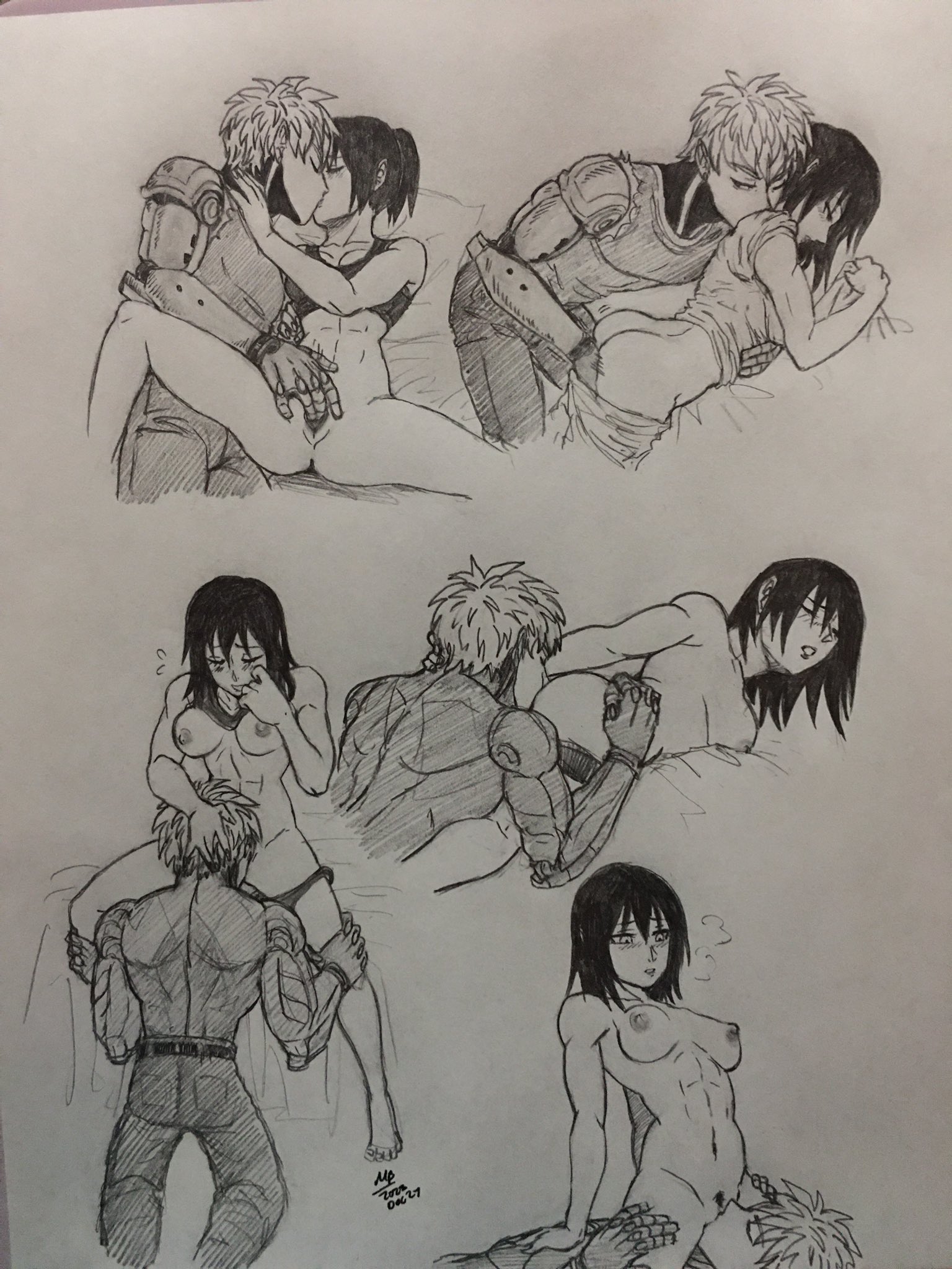 Genos (One-Punch Man) Rule 34 Image