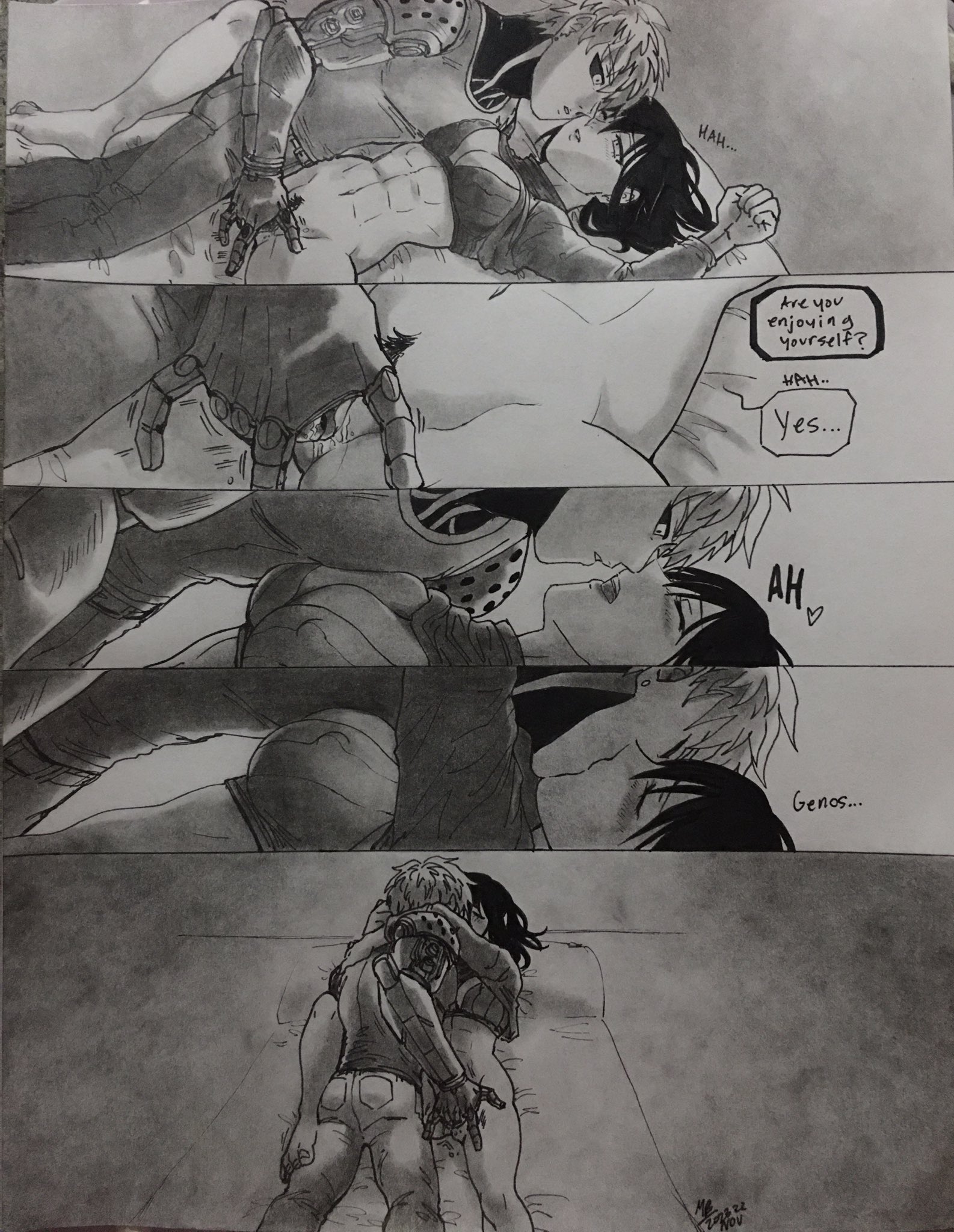 Genos (One-Punch Man) Rule 34 Image