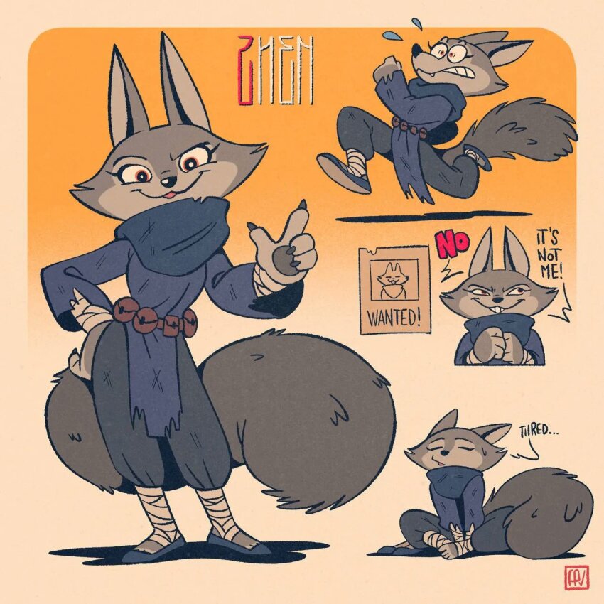 Zhen (Kung Fu Panda) Rule 34 Image