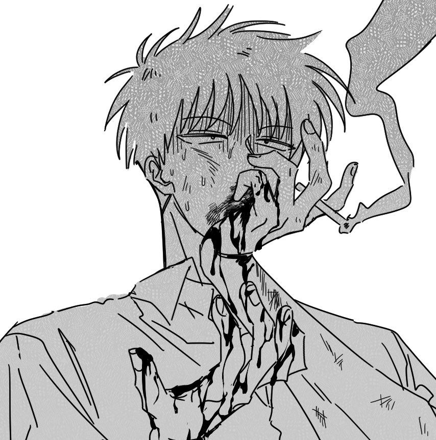 Akagi Shigeru (Akagi: Yami Ni Oritatta Tensai) Rule 34 Image