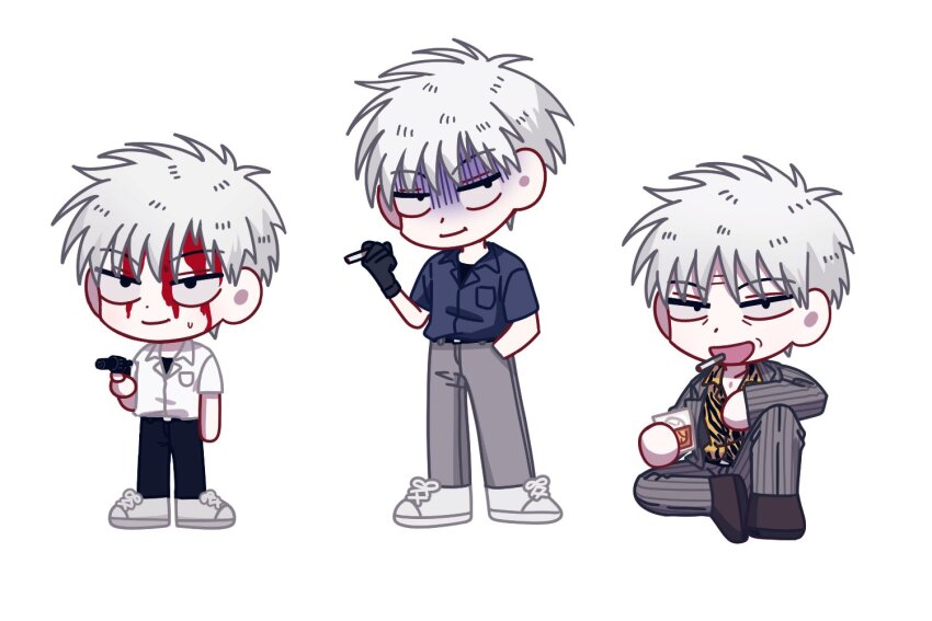 Akagi Shigeru (Akagi: Yami Ni Oritatta Tensai) Rule 34 Image