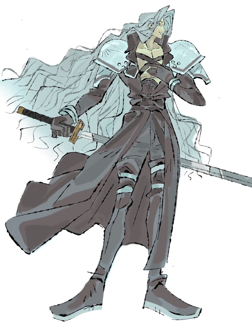 Sephiroth (Final Fantasy) Rule 34 Image