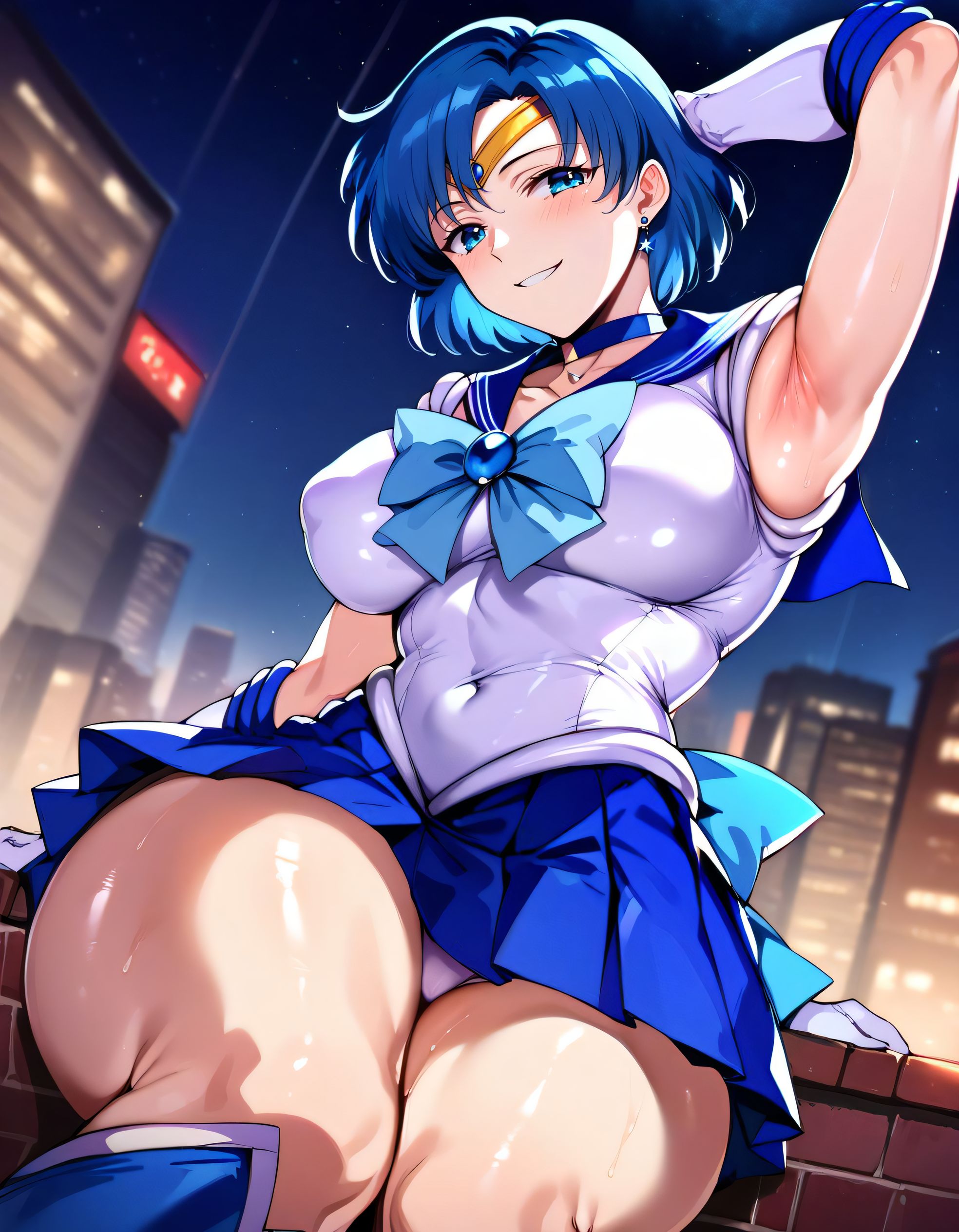 Ami Mizuno (Bishoujo Senshi Sailor Moon) Rule 34 Image