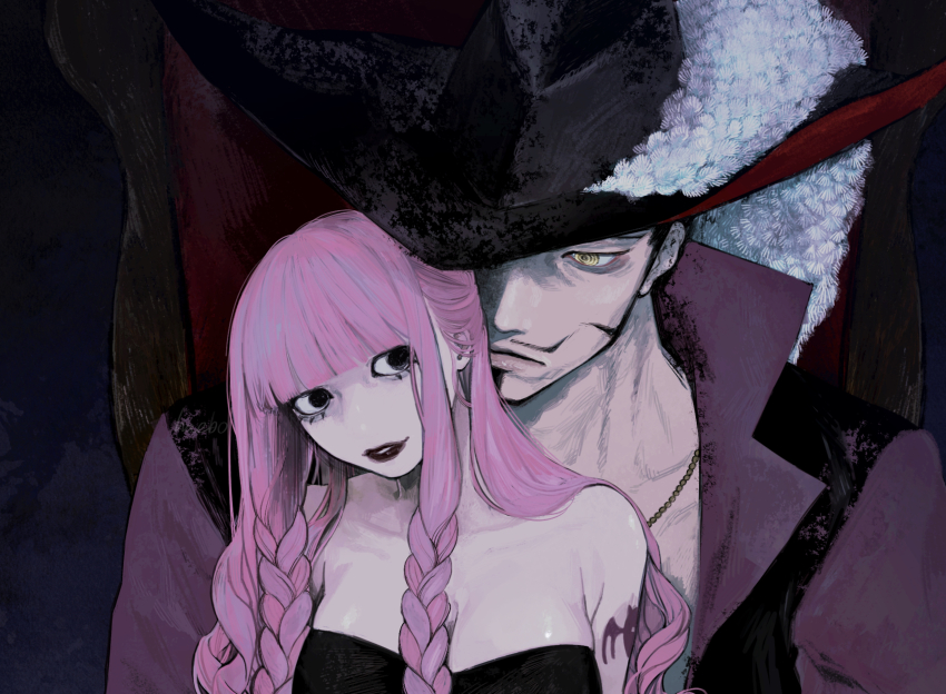 Dracule Mihawk (One Piece) Rule 34 Image