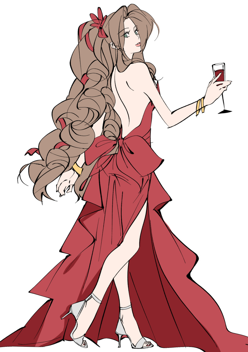 Aerith Gainsborough (Final Fantasy) Rule 34 Image