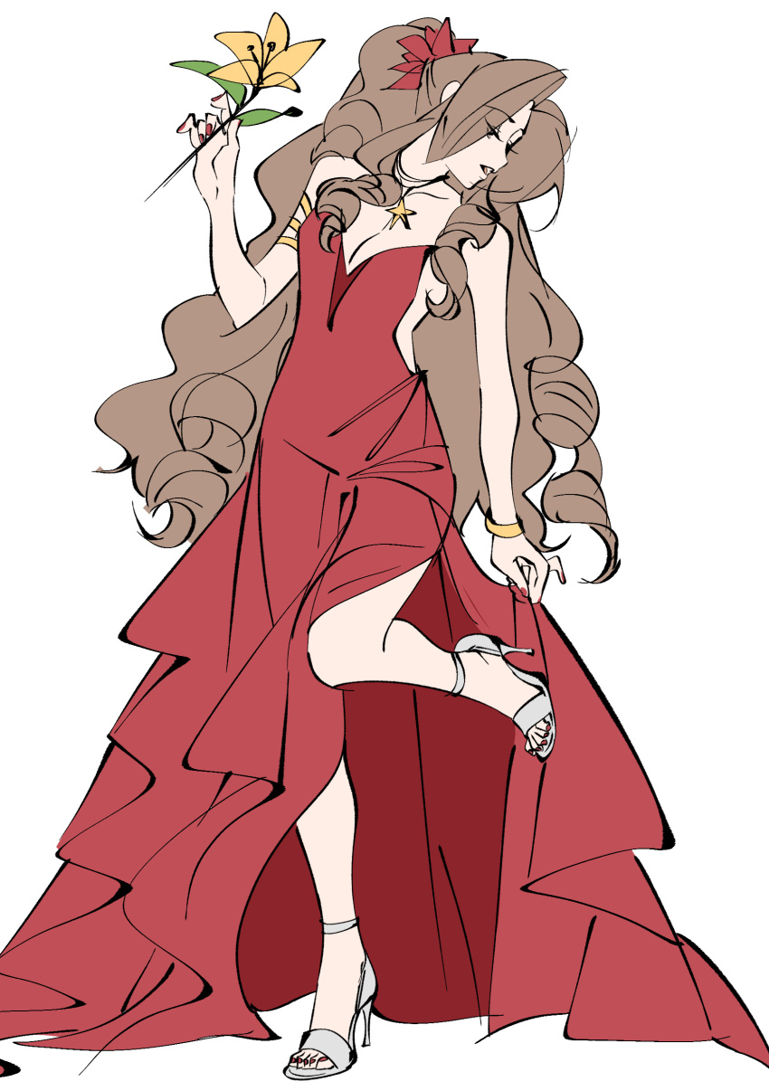 Aerith Gainsborough (Final Fantasy) Rule 34 Image