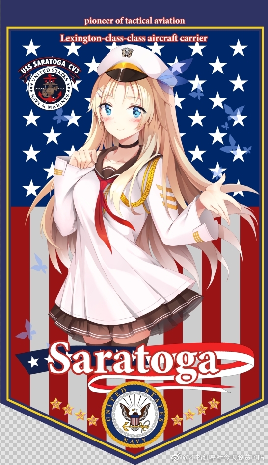 Saratoga (Warship Girls R) Rule 34 Image