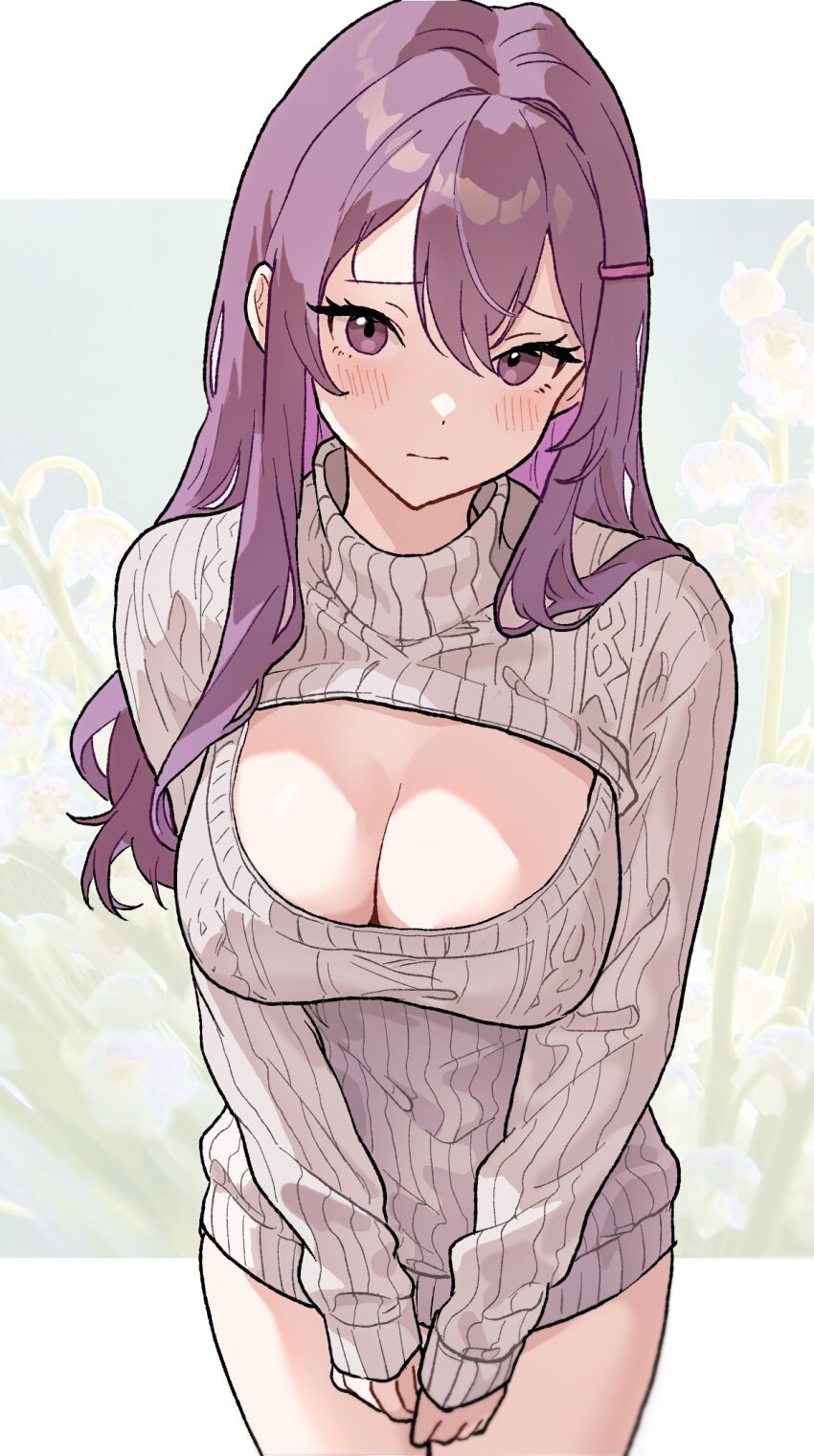 Yuri (Doki Doki Literature Club) Rule 34 Image