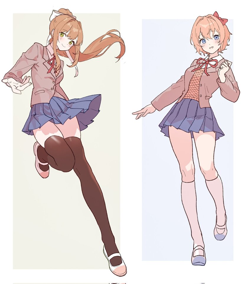 Monika (Doki Doki Literature Club) Rule 34 Image