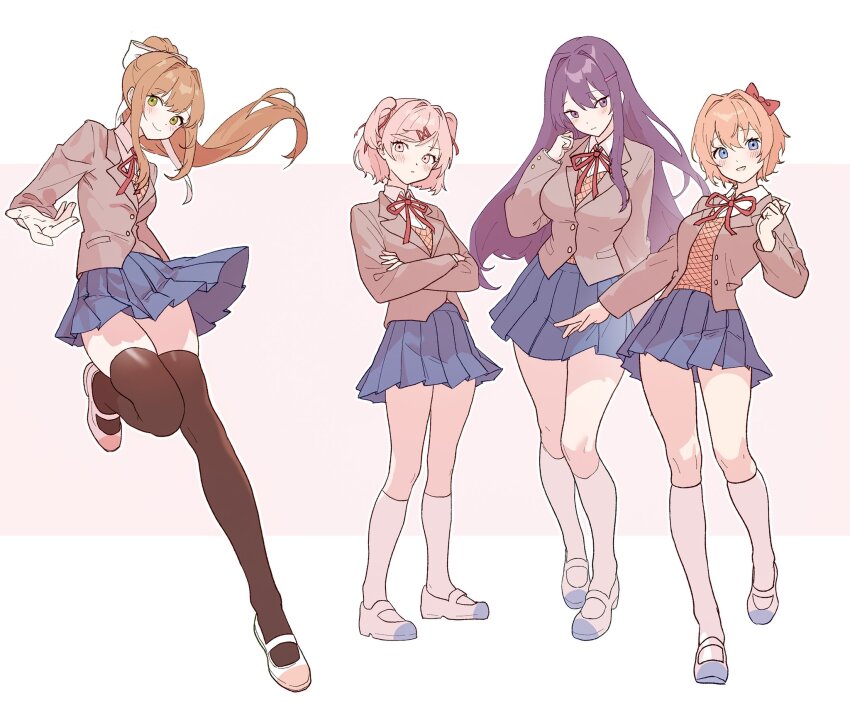Monika (Doki Doki Literature Club) Rule 34 Image