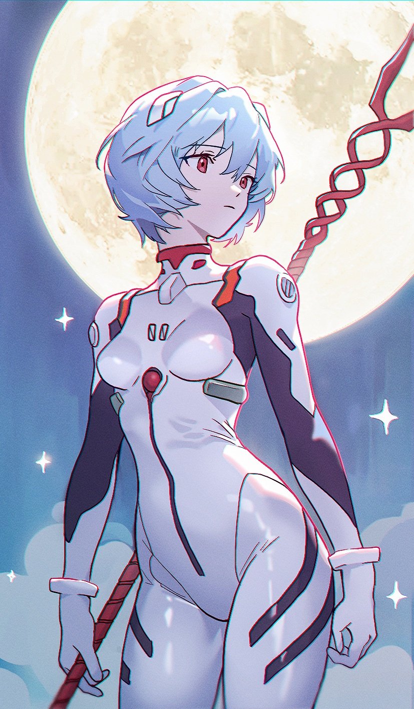 Ayanami Rei (Neon Genesis Evangelion) Rule 34 Image