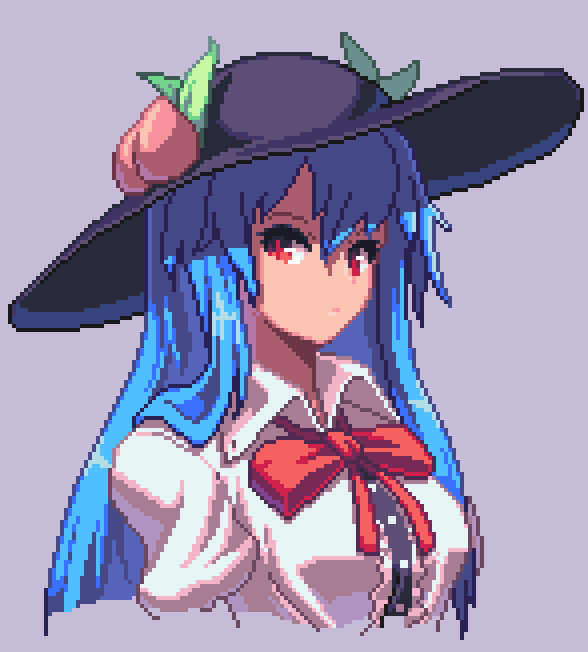 Hinanawi Tenshi (Touhou) Rule 34 Image