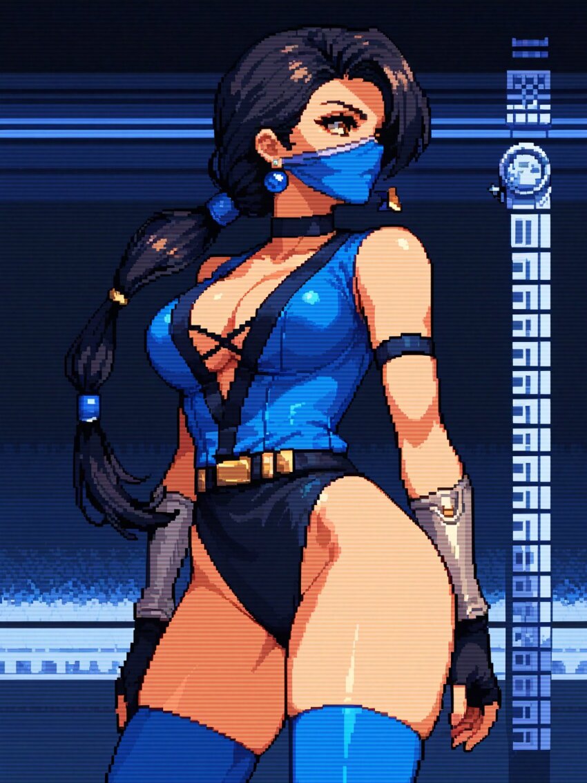 Kitana (Mortal Kombat (Series)) Rule 34 Image