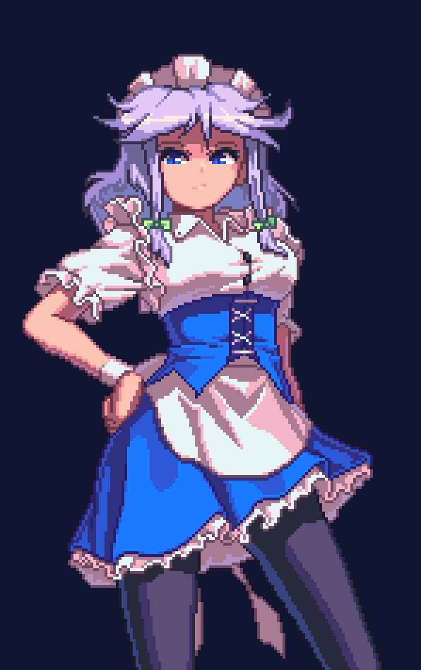 Izayoi Sakuya (Touhou) Rule 34 Image