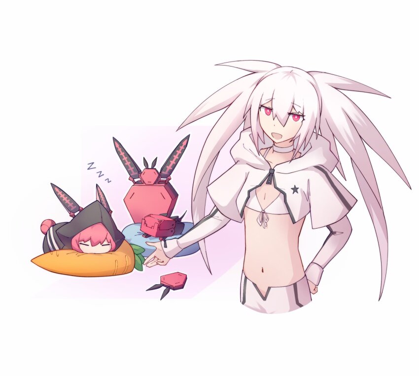 White Rock Shooter (Black Rock Shooter) Rule 34 Image