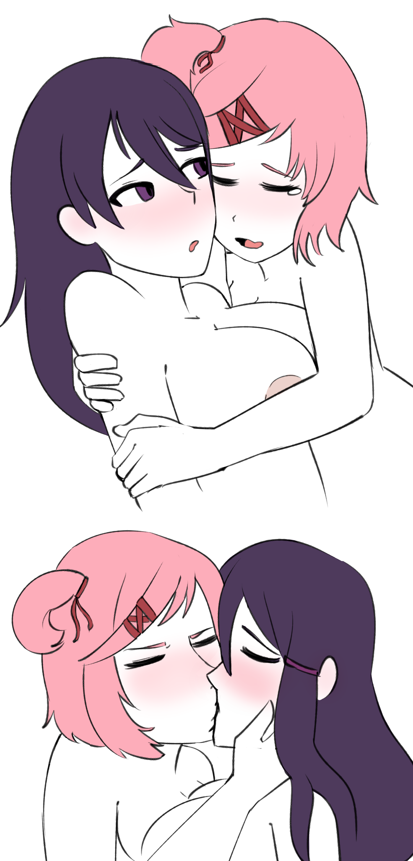 Natsuki (Doki Doki Literature Club) Rule 34 Image