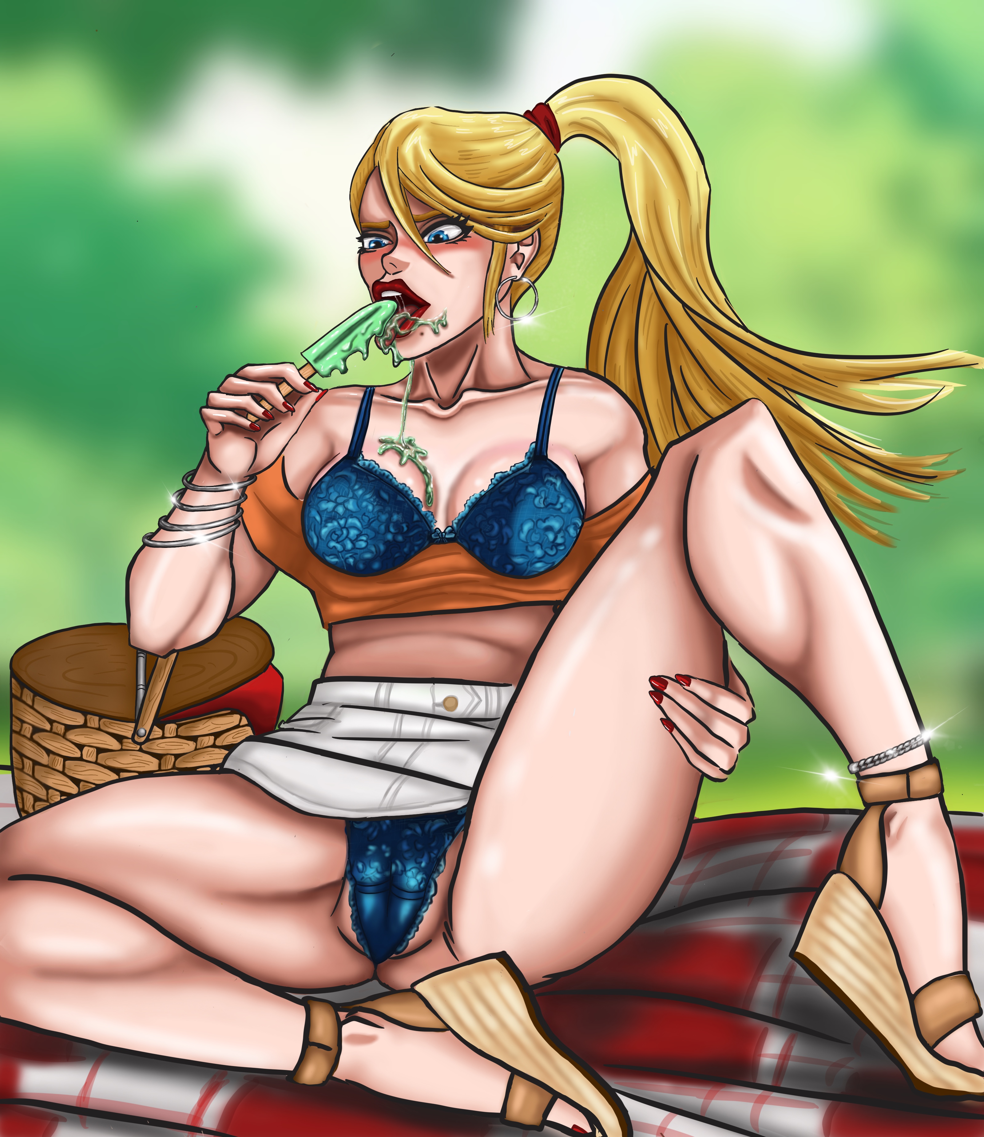 Samus Aran (Metroid) Rule 34 Image