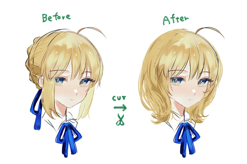 Artoria Pendragon (Fate) Rule 34 Image