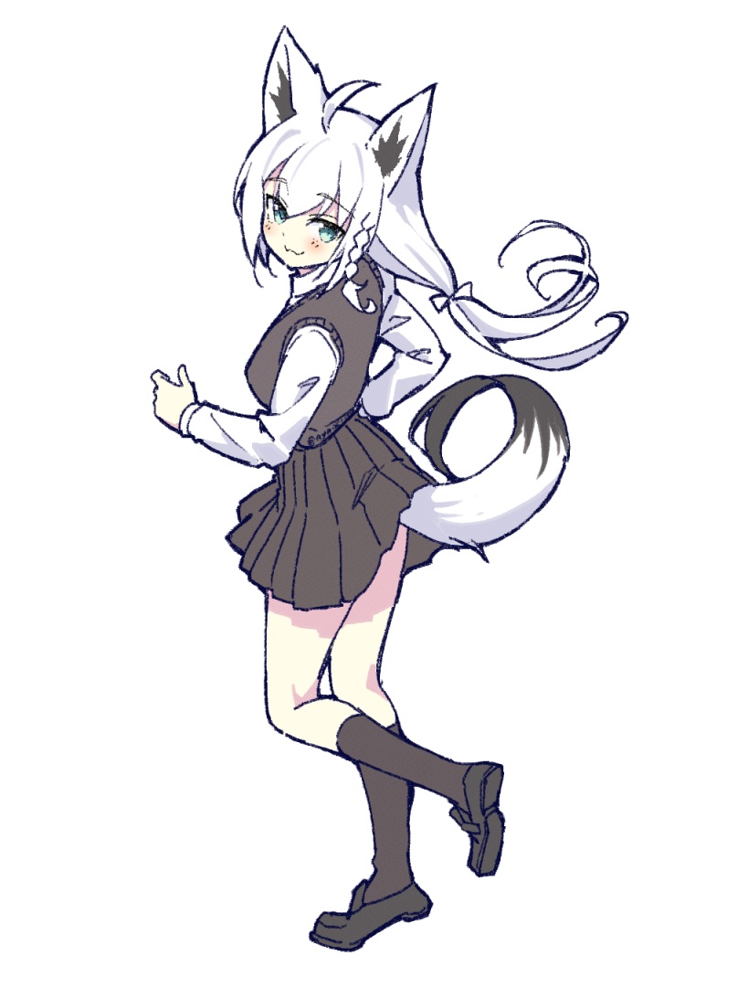 Shirakami Fubuki (Hololive) Rule 34 Image