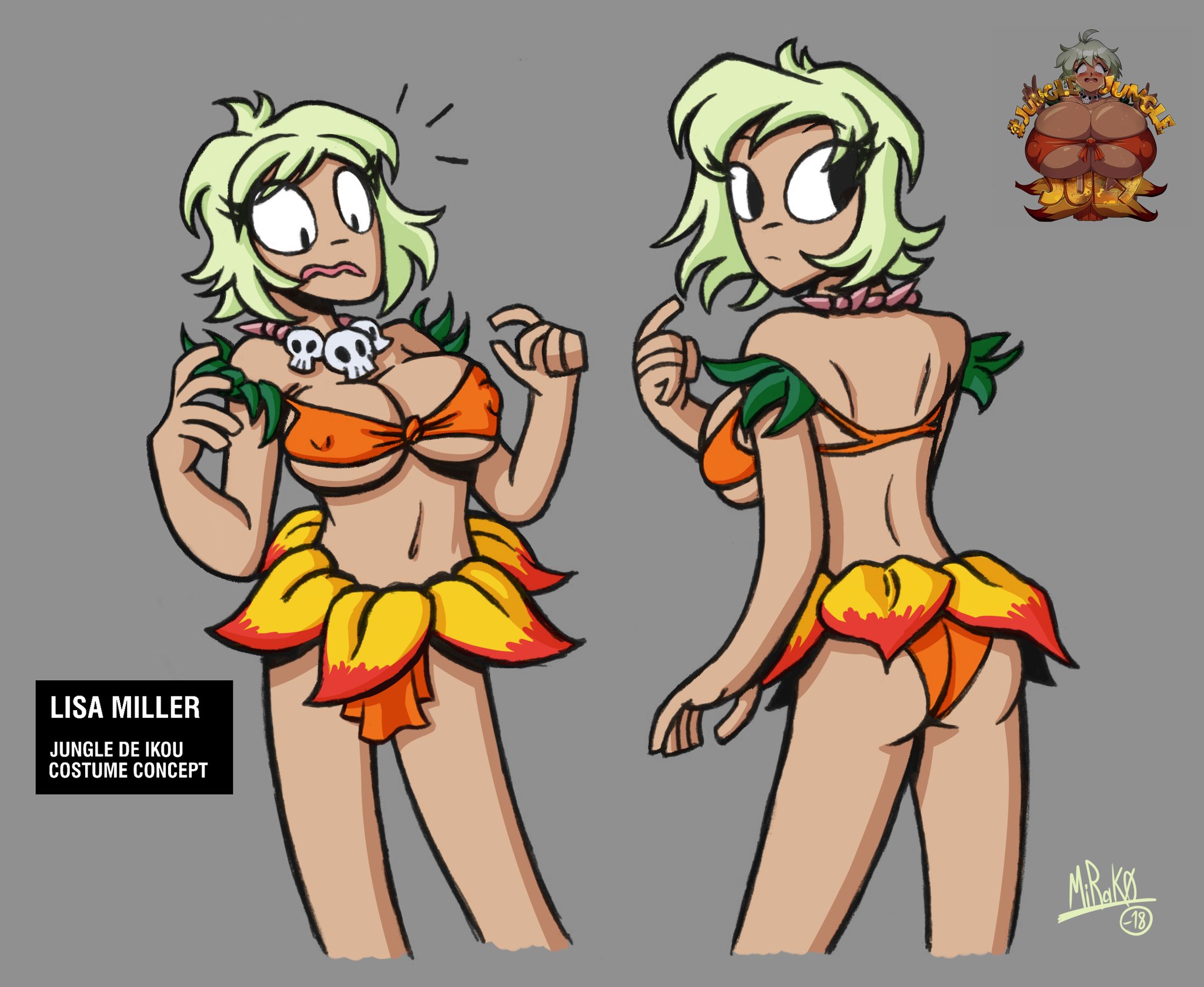 Lisa Miller (Jungle De Ikou) Rule 34 Image