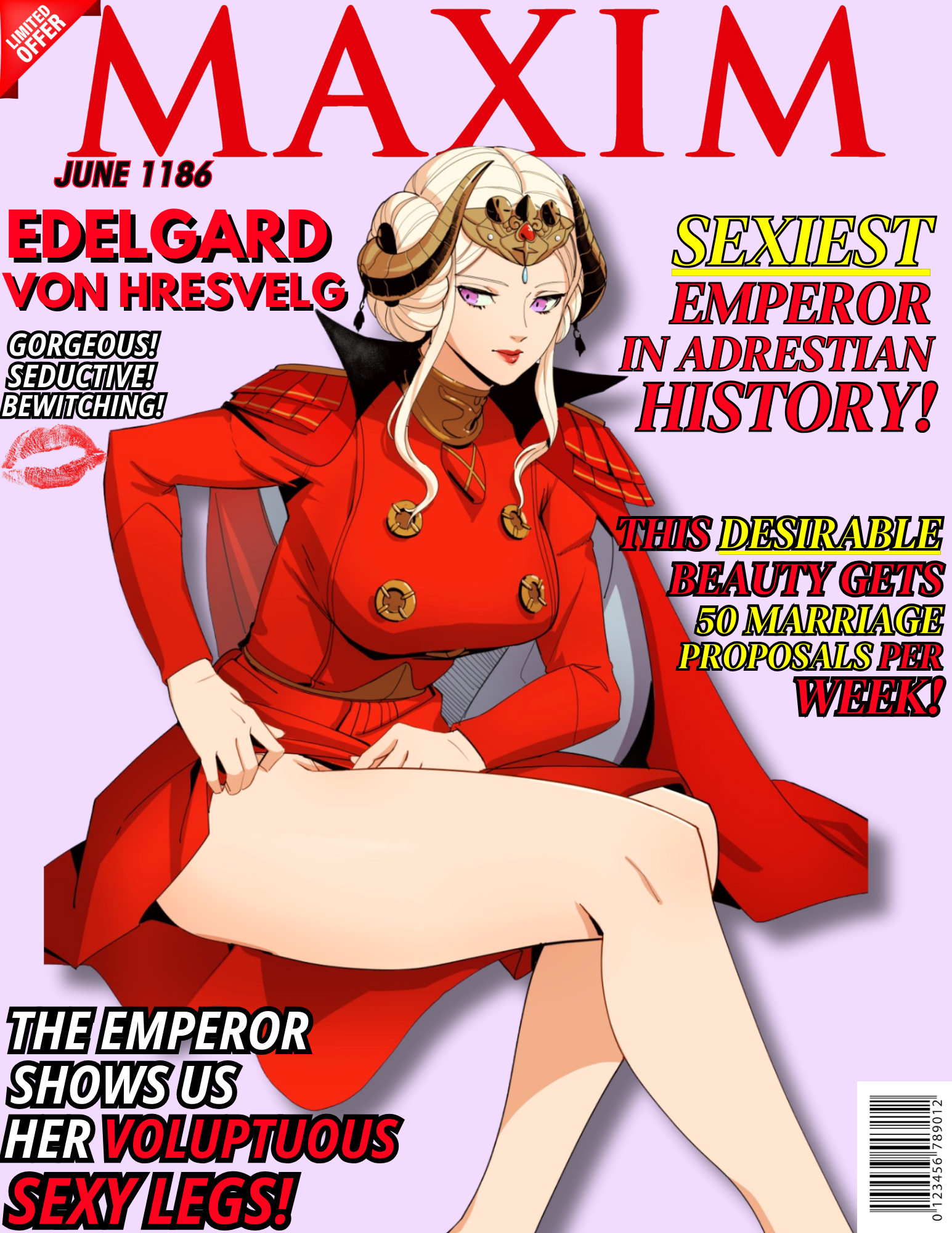Edelgard Von Hresvelg (Fire Emblem) Rule 34 Image