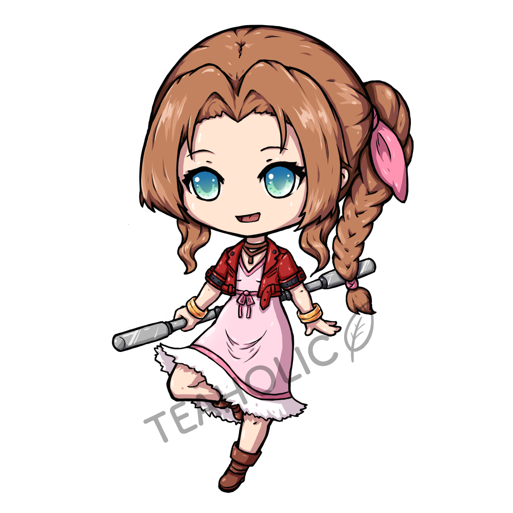 Aerith Gainsborough (Final Fantasy) Rule 34 Image