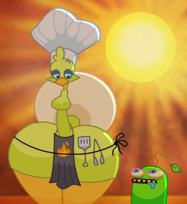 Furcorn (Big Blue Bubble) Rule 34 Image