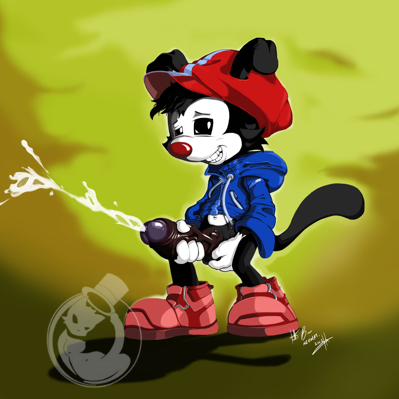 Wakko Warner (Animaniacs) Rule 34 Image