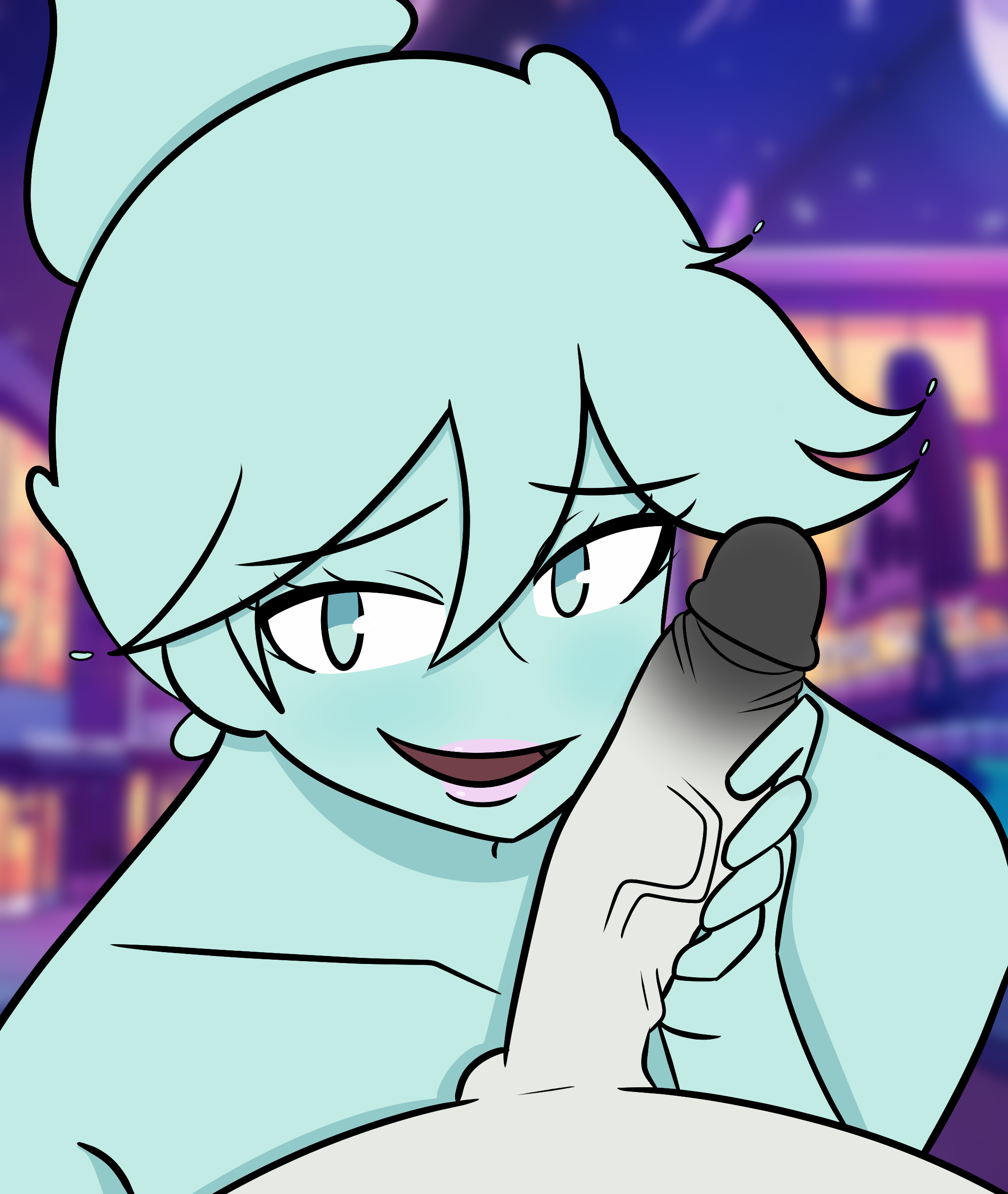 Polly Geist (Monster Prom) Rule 34 Image