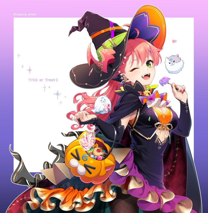 Sakura Miko (Halloween) Rule 34 Image