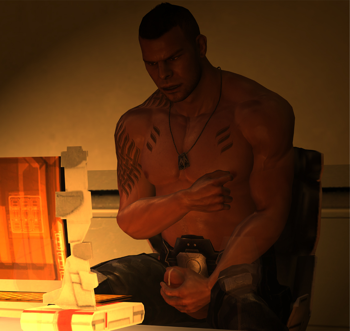 James Vega (Mass Effect) Rule 34 Image