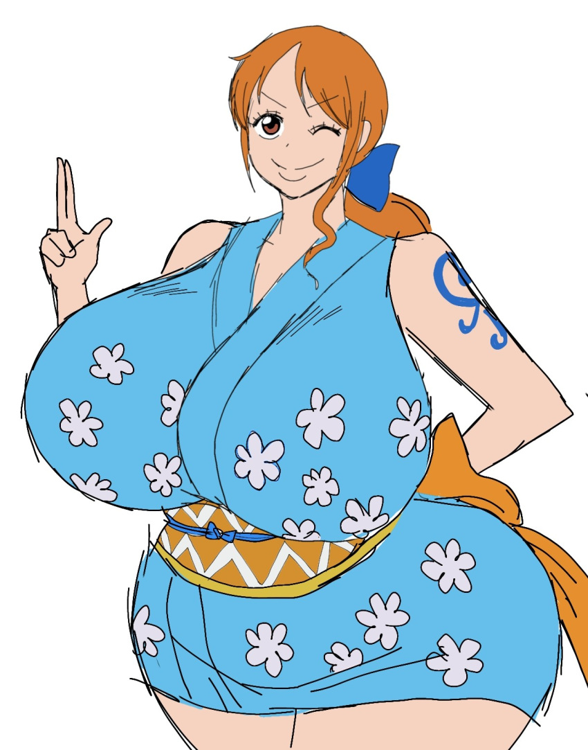 Nami (One Piece) Rule 34 Image