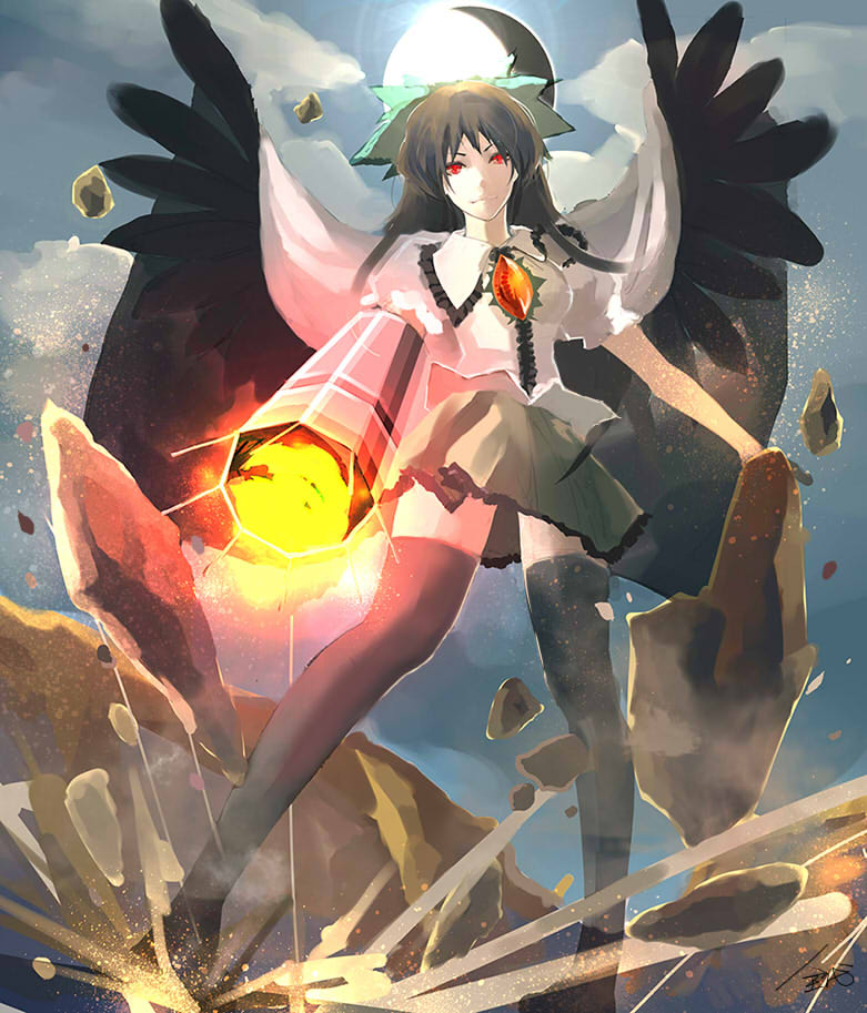 Reiuji Utsuho (Touhou) Rule 34 Image