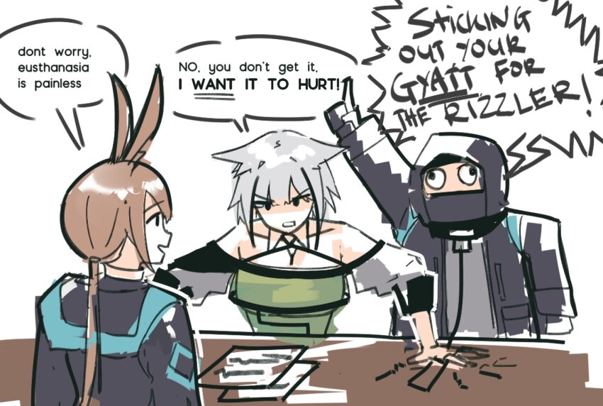 Amiya (Arknights) Rule 34 Image