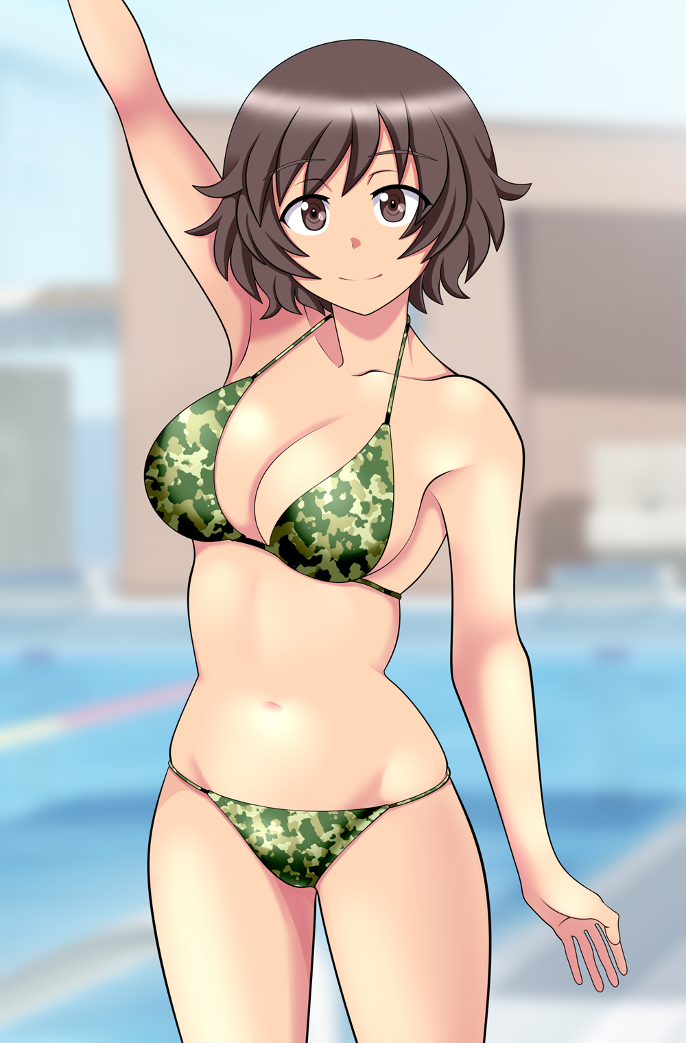 Akiyama Yukari (Girls Und Panzer) Rule 34 Image
