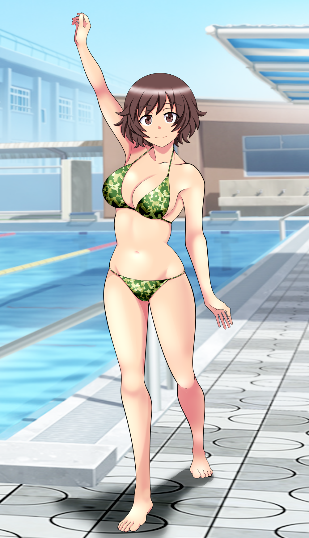 Akiyama Yukari (Girls Und Panzer) Rule 34 Image